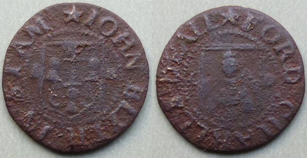 Stamford, John Blythe and Charles Deale farthing